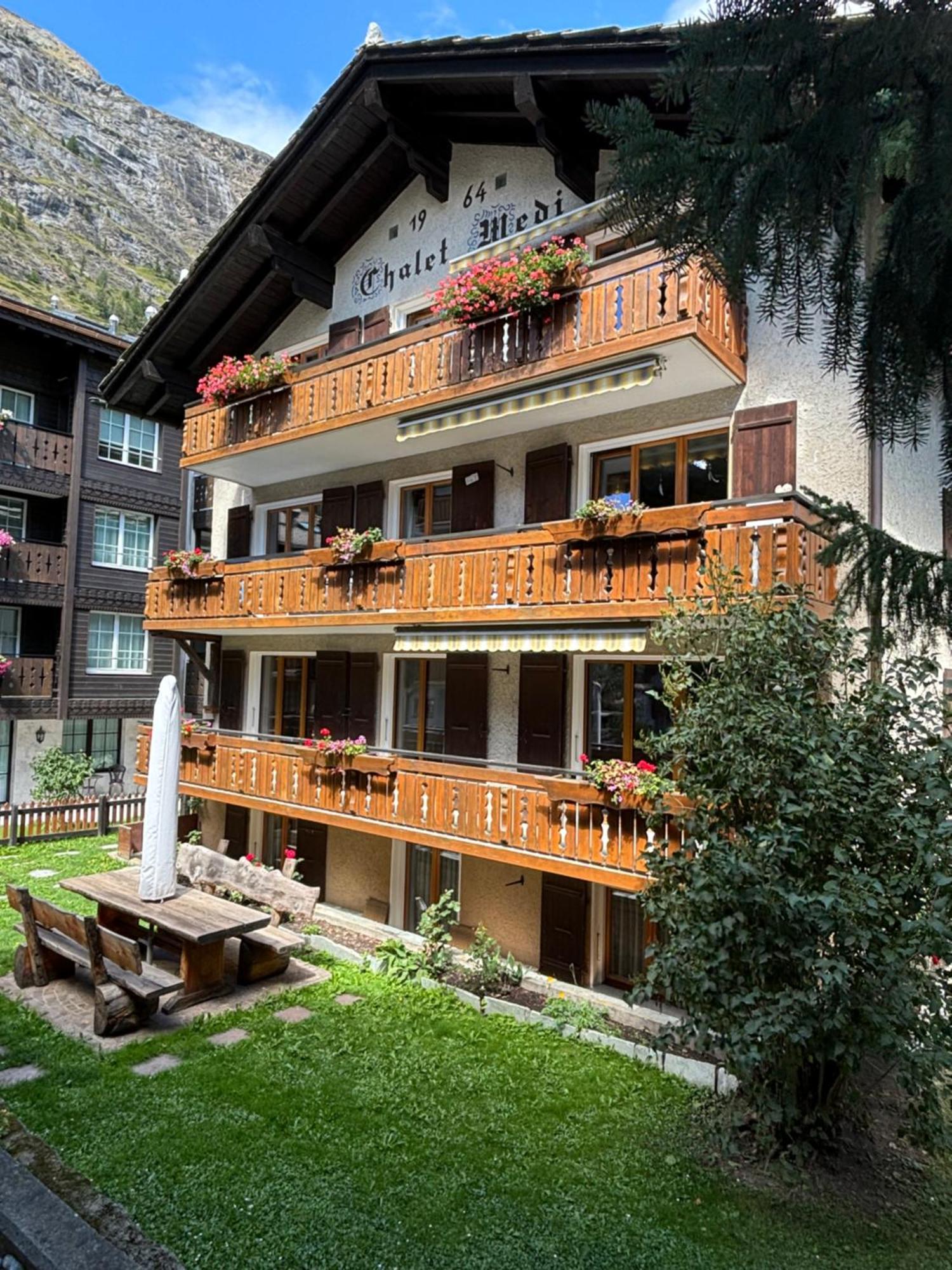 Chalet Medi Церматт Экстерьер фото