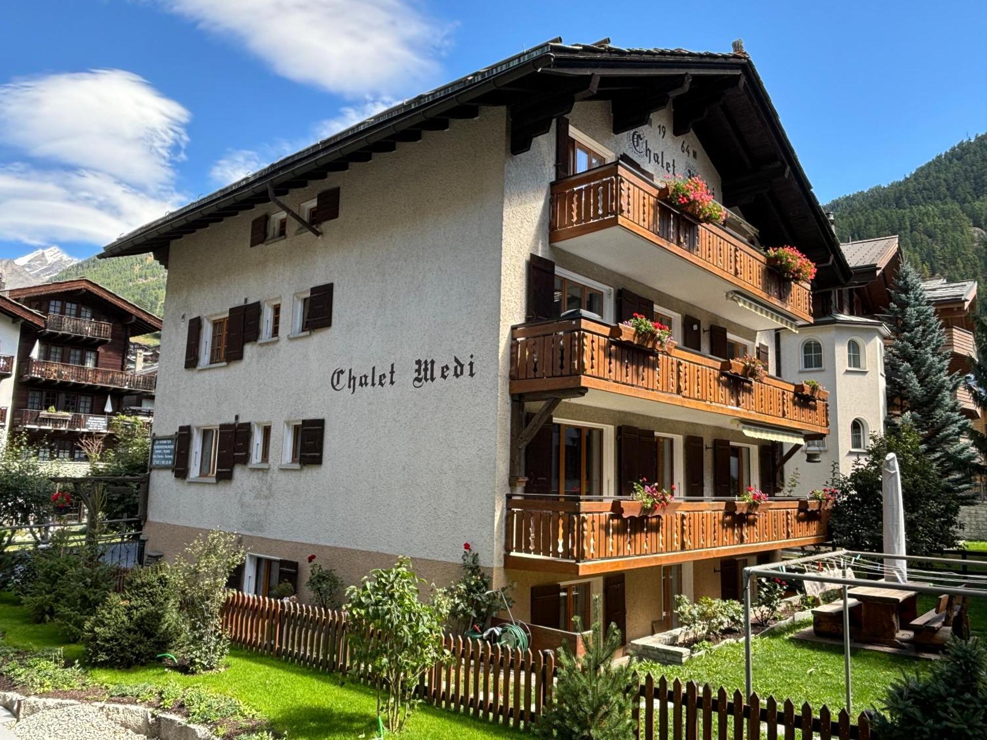 Chalet Medi Церматт Экстерьер фото